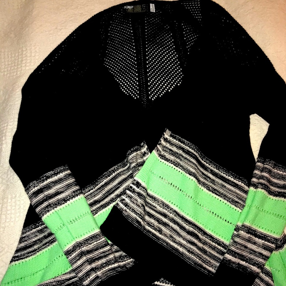 Open cardigan